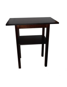 Mesa alta de madera con tablero apoyo ref 725 2