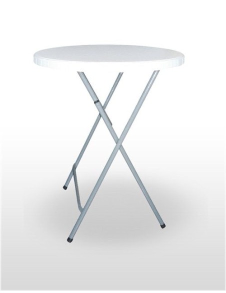 Mesa catering alta tablero 80cm