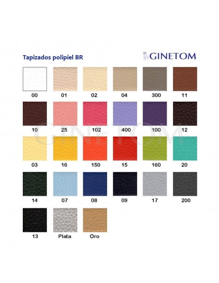 	Colores tapizado polipiel ginetom
