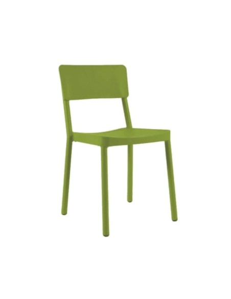 Silla plástico Lisboa Resol color verde