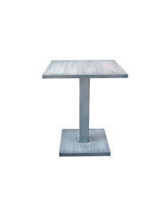 Mesa de madera pie central ref 850 2