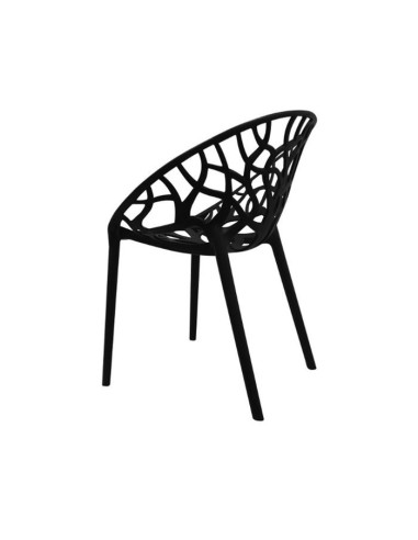 Silla Nido plástico color negro