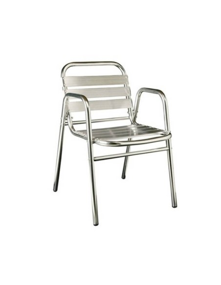Silla Girona aluminio para terrazas de hostelería