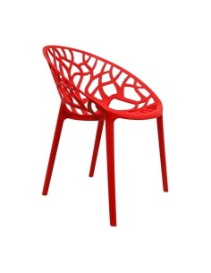 Silla Nido plástico color rojo