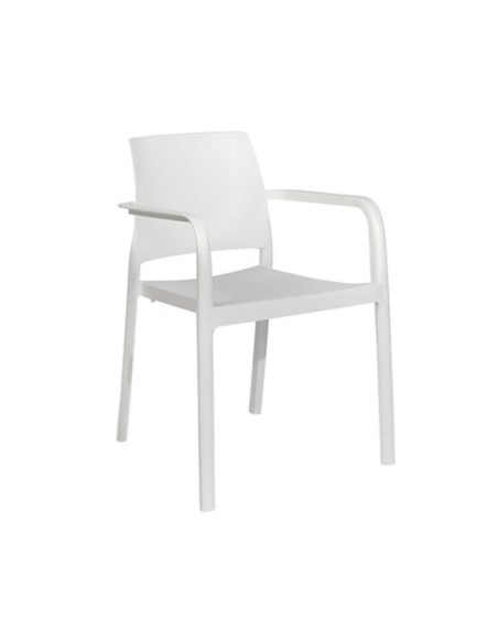 Sillón Dock Ezpeleta polipropileno color blanco
