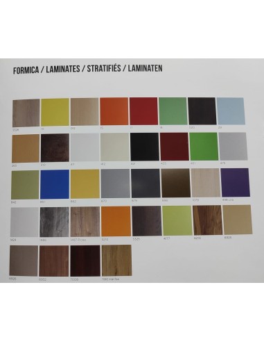 Colores formica silla escolar