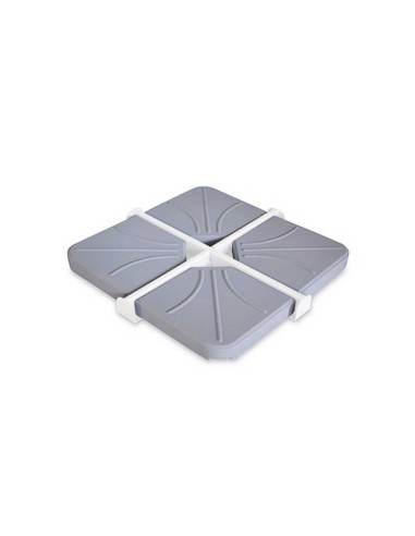 Parasol 7530 con base 7730 3x3 para terrazas