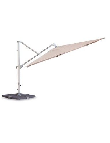 Parasol 7530 con base 7730 3x3 para terrazas