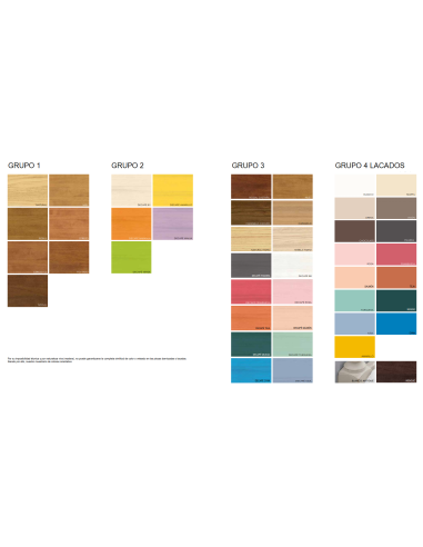 Colores madera Ginetom JOIB