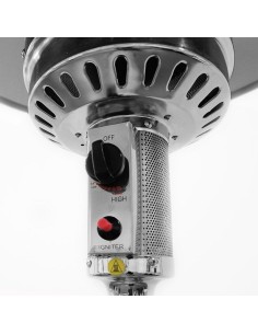 Estufa inox para terrazas de holtelería 2