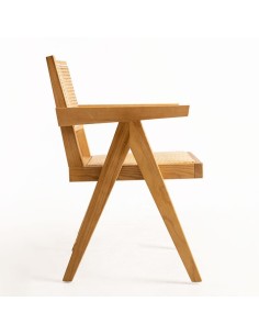 Silla Chandigarh replica en madera Ginetom 2