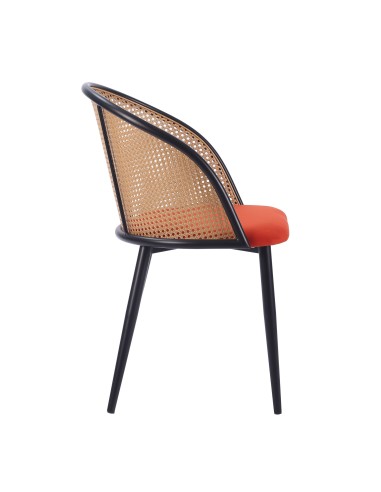 Silla velvet tapizadas para comedor Enma Ginetom