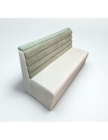 Sofa para restaurantes horizonte tapizado superior
