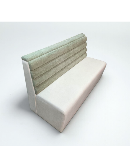 Sofa para restaurantes horizonte tapizado superior