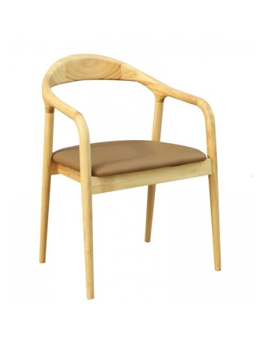 Sillon de madera con brazos Balcanes Ginetom para hosteleria