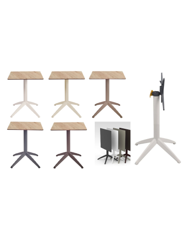Mesa Quatro Fold Plegable Ezpeleta Ginetom mobiliario para hosteleria